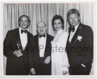 6k134 36TH ANNUAL GOLDEN GLOBE AWARDS 8x10 still '79 Stager, Lord Grade, Lesley Anne Down & Kruger