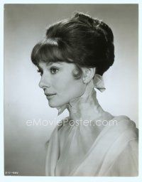 6k007 MY FAIR LADY 7.5x9.5 still '64 close up of Audrey Hepburn showing her wonderful neck!