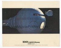 6k039 2001: A SPACE ODYSSEY English FOH LC '68 Kubrick, close up of pods in space in Cinerama!