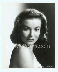 6m031 ANNE HEYWOOD 8x10 still '56 sexy head & shoulders portrait of the brunette actress!