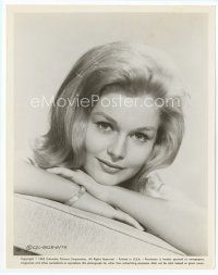6m080 CAROL LYNLEY 8x10 still '63 close up of the beautiful blonde resting her head on her hands!