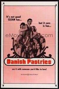 6p273 DANISH PASTRIES 1sh '73 it's not good CLEAN fun, but it sure is fun!