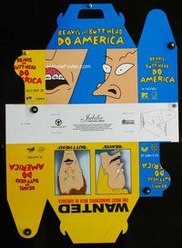 6r211 BEAVIS & BUTT-HEAD DO AMERICA special box '96 Mike Judge MTV cartoon!