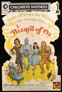 6r016 WIZARD OF OZ standee R72 Victor Fleming, Judy Garland all-time classic!