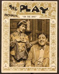 6s071 CHARLES LAUGHTON signed English stage program '30 when he appeared in On the Spot!