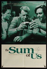 6s057 SUM OF US signed Aust 1sh '94 by Russell Crowe, Australian homosexual comedy!