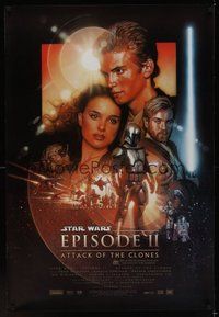 6t147 ATTACK OF THE CLONES DS Aust 1sh '02 Star Wars Episode II, Christensen & Portman!