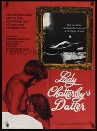 6t612 YOUNG LADY CHATTERLEY Danish '77 Harlee McBride & Peter Ratray!