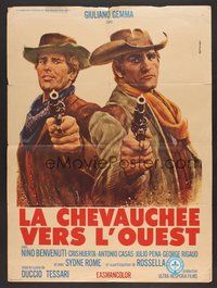 6t200 SUNDANCE CASSIDY & BUTCH THE KID French 23x32 '69 BC & SK rip-off w/cool art by Gasparri!