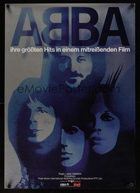6t233 ABBA: THE MOVIE German '77 Swedish pop rock, art of all 4 band members by Kratzsch!