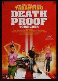 6t247 DEATH PROOF German '07 Quentin Tarantino's Grindhouse, cool different image of Kurt Russell!