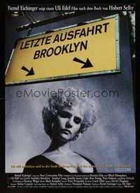 6t255 LAST EXIT TO BROOKLYN German '89 sexy image of Jennifer Jason Leigh!
