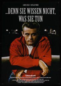 6t263 REBEL WITHOUT A CAUSE German R05 Nicholas Ray, James Dean was a bad boy from a good family!