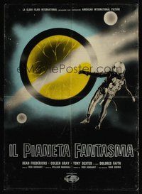 6t132 PHANTOM PLANET Italian lrg pbusta '63 science shocker of the space age, different image!