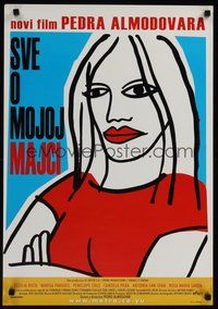 6t073 ALL ABOUT MY MOTHER Yugoslavian '99 Pedro Almodovar's Todo Sobre Mi Madre, art by Marine!