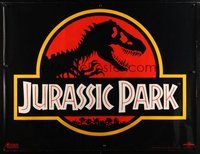 6w013 JURASSIC PARK subway poster '93 Steven Spielberg, Richard Attenborough re-creates dinosaurs!