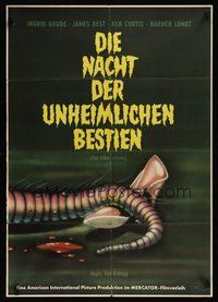6x646 KILLER SHREWS German '59 classic horror art of all that was left after the monster attack!