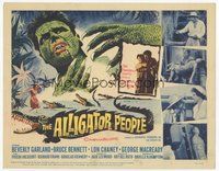 6x316 ALLIGATOR PEOPLE TC '59 Lon Chaney Jr., Beverly Garland's honeymoon turned into a nightmare!