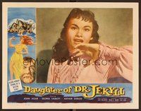 6x396 DAUGHTER OF DR JEKYLL LC '57 Edgar Ulmer, super close up of terrified Gloria Talbott!