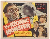 6x349 MAN MADE MONSTER TC R53 best c/u of Lon Chaney Jr. looking really creepy, Atomic Monster!