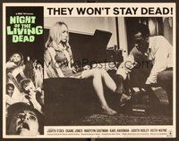 6x457 NIGHT OF THE LIVING DEAD LC #6 '68 George Romero, Duane Jones & out-of-it Judith O'Dea!