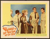 6x483 VOYAGE TO THE BOTTOM OF THE SEA LC #6 '61 Walter Pidgeon talks to Peter Lorre & top cast!