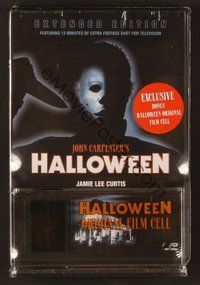 6x715 HALLOWEEN limited edition DVD '01 John Carpenter classic, includes original film cell!