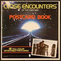 6x736 CLOSE ENCOUNTERS OF THE THIRD KIND promo postcard book '77 Steven Spielberg sci-fi classic!