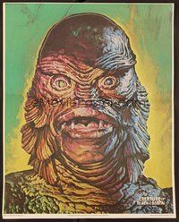 6x745 CREATURE FROM THE BLACK LAGOON commercial 11x14 glow-in-the-dark poster '75 monster art!