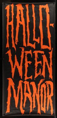 6x087 HALLOWEEN MANOR special 35x74 '70s the perfect poster for your Halloween party!