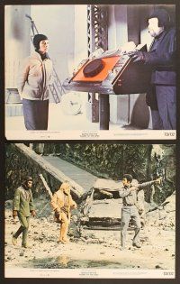 6x493 BATTLE FOR THE PLANET OF THE APES 8 color 10.25x14 stills '73 Roddy McDowall, sci-fi sequel!