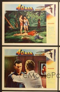 6x539 4D MAN 5 LCs '59 includes great fx scenes of Robert Lansing passing through solid matter!