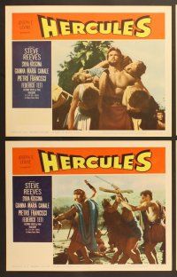 6x525 HERCULES 7 LCs '59 world's mightiest man Steve Reeves, Sylva Koscina, Gianna Maria Canale