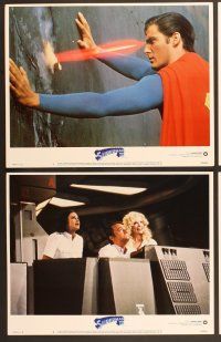 6x516 SUPERMAN III 8 LCs '83 Christopher Reeve, Richard Pryor, Margot Kidder, special fx images!