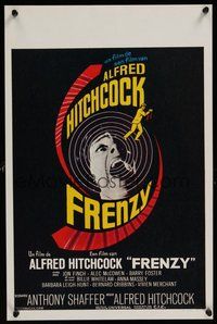 6y367 FRENZY Belgian '72 written by Anthony Shaffer, Alfred Hitchcock's shocking masterpiece!