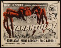 6y065 TARANTULA style A 1/2sh R64 great art of town running from 100 foot high spider monster!
