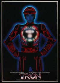 6y305 TRON Japanese '82 Walt Disney sci-fi, Bruce Boxleitner, cool different sci-fi image!