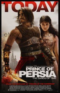 6y105 PRINCE OF PERSIA: THE SANDS OF TIME/SORCERER'S APPRENTICE 2-sided special 21x33 '10 Disney!