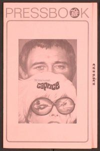 6z081 CAPRICE pressbook '67 pretty Doris Day, Richard Harris!