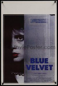 7a578 BLUE VELVET Belgian '86 directed by David Lynch, sexy Isabella Rossellini, Kyle McLachlan!