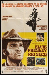 7a006 CHARRO Spanish '69 different Elvis Presley, on his neck he wore the brand of a killer!