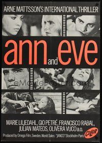 7a059 ANN & EVE Swedish/English '70 Gio Petre, Marie Liljedahl, you haven't seen it all!