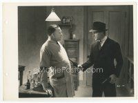 7b102 ANGELS WITH DIRTY FACES 8x10 key book still '38 James Cagney holds gun on guy wearing apron!