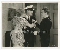 7b293 HERE COMES THE NAVY 8x10 still '34 Gloria Stuart breaks up James Cagney & Pat O'Brien!