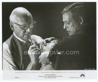 7b382 MARATHON MAN 8x9.75 still '76 Hoffman & Olivier in classic tooth drilling scene, is it safe!