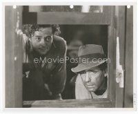 7b528 TREASURE OF THE SIERRA MADRE 8x10 still '48 best close up of Humphrey Bogart & Tim Holt!