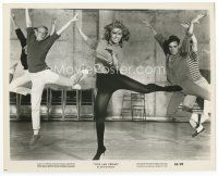 7b542 VIVA LAS VEGAS 8x10 still '64 sexy Ann-Margret kicking her leg in dance number!