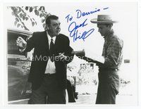 7c234 JACK HILL signed 8x10 REPRO still '90s on the set of Spider Baby with Lon Chaney Jr.!
