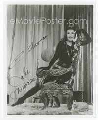 7c253 JULIE NEWMAR signed 8x10 REPRO still '80s sexy portrait in Catwoman costume from Batman!