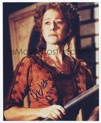 7c230 HELEN MIRREN signed color 8x10 REPRO still '02 great close up of the English actress!
